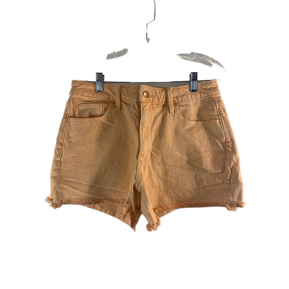 UNIVERSAL THREAD Women’s Orange Cut Off Jean Shorts / Size: 8/W29